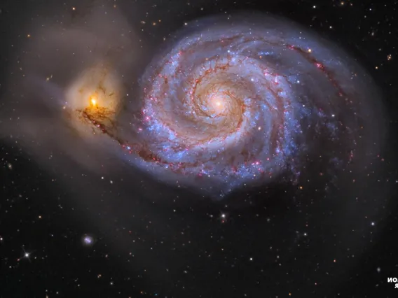 M51 - reversed