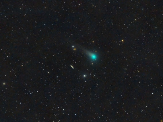 Comet C/2013 X1 (PANSTARRS) and NGC7817