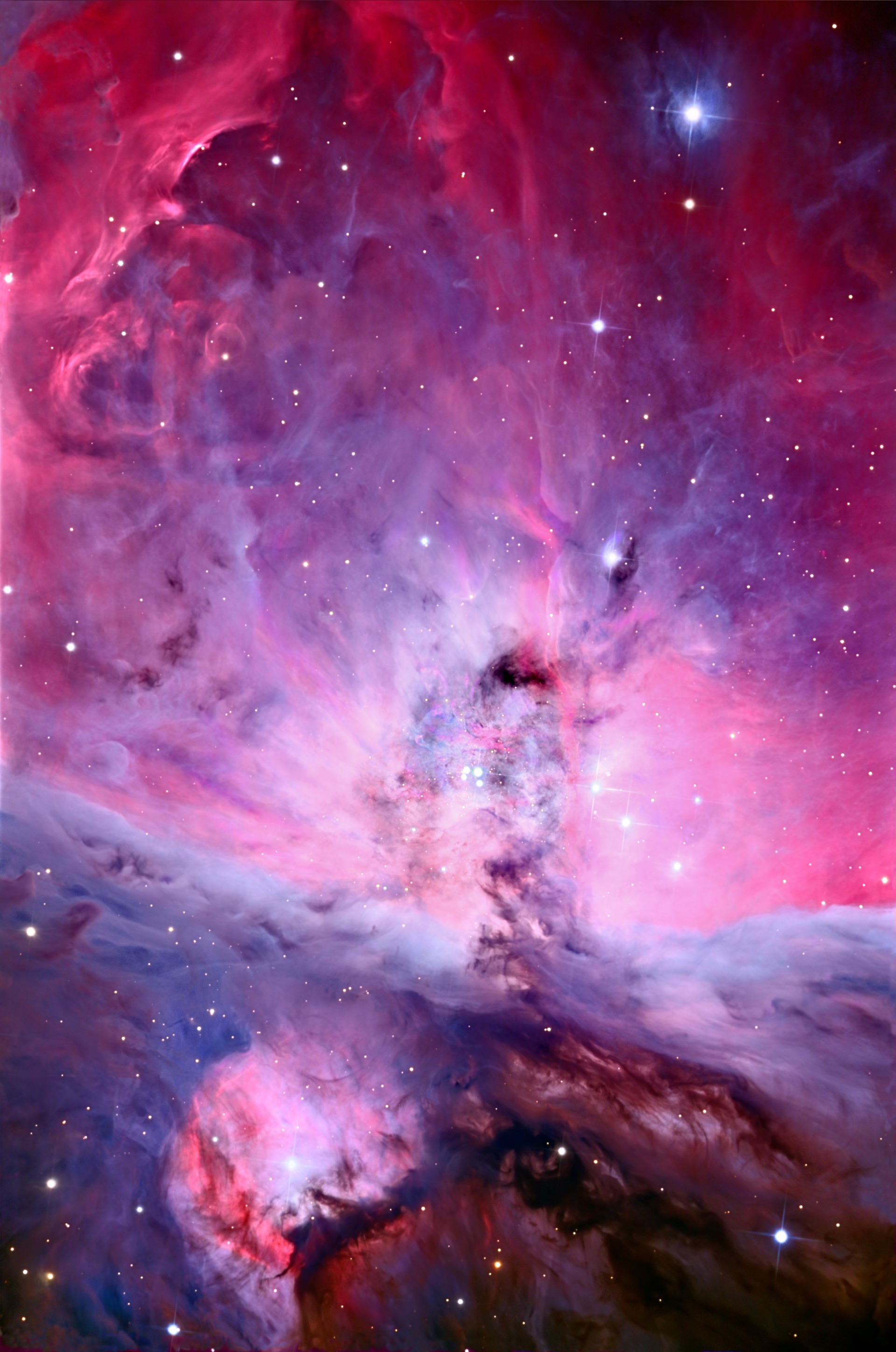 Messier 42 and Messier 43 (The Great Orion Nebula)