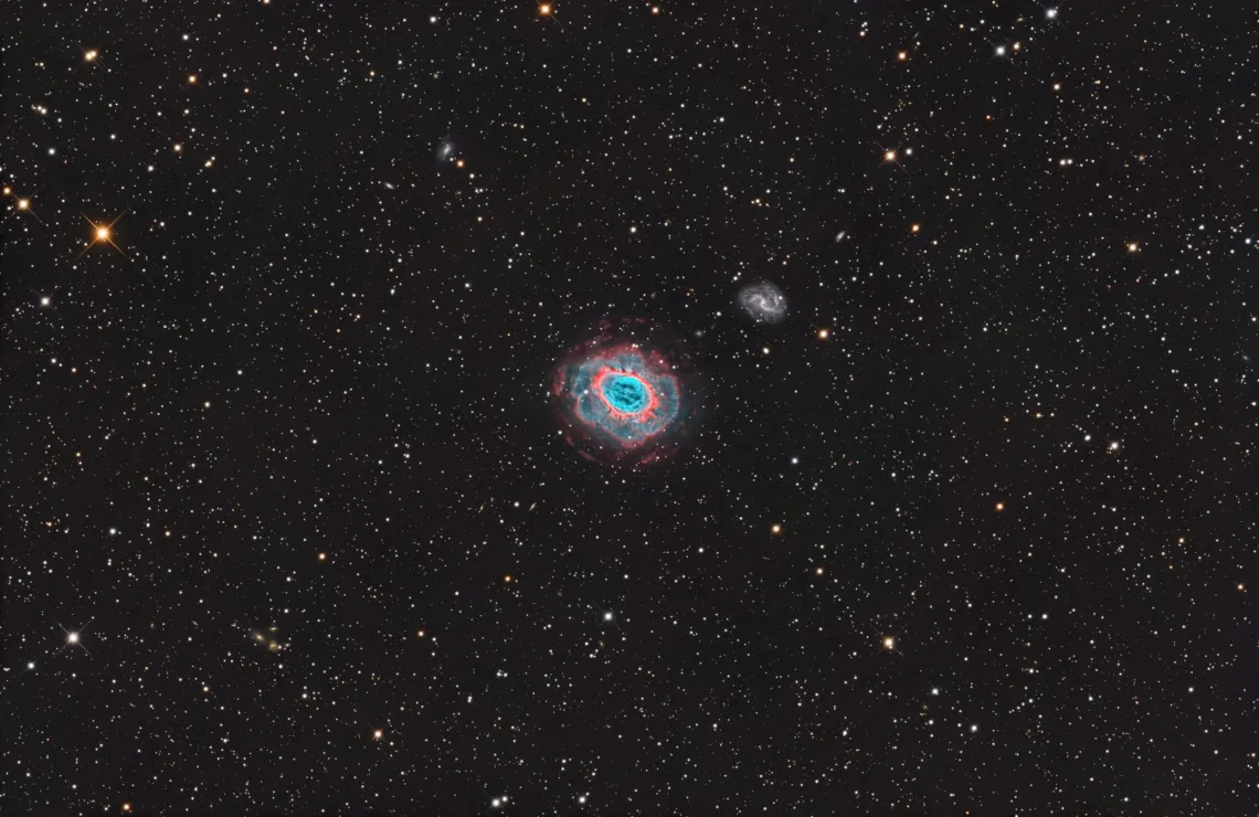 Photograph of the Ring Nebula