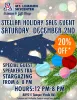 Stellar Holiday Sale